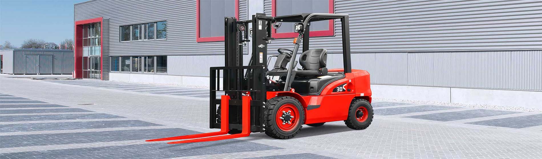 Forklift hire in Billericay unloading pallets from a commercial truck